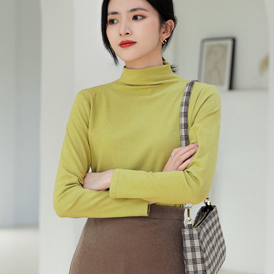 【范姿夕】秋季半高领修身打底衫