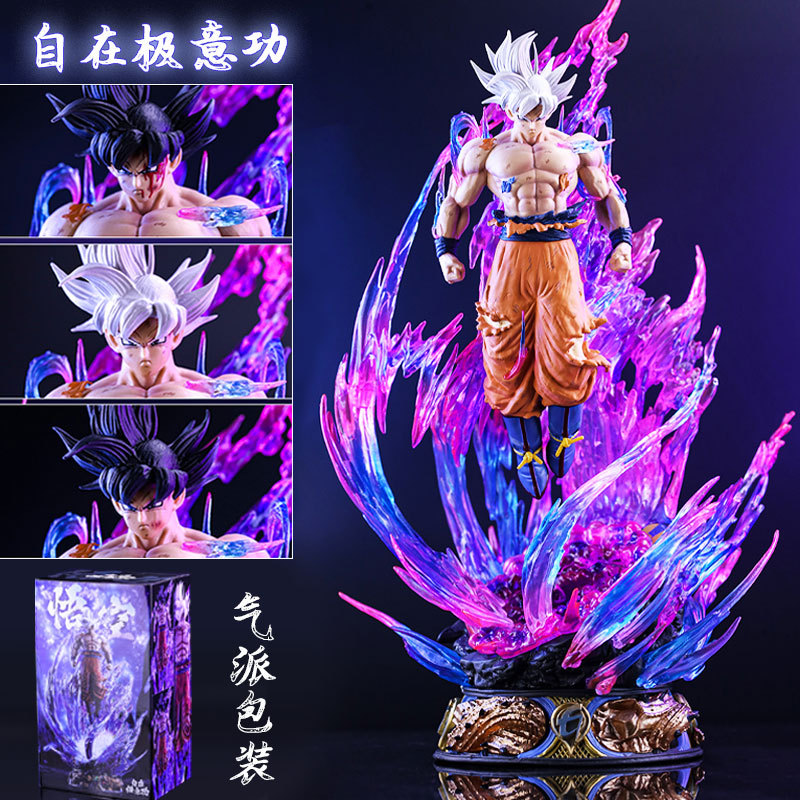 Dragon Ball Z Saiyan Kakarot Free Will Power Goku Vegeta Figure Anime Model