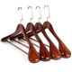 Wide shoulder hanger solid wood markless coat special