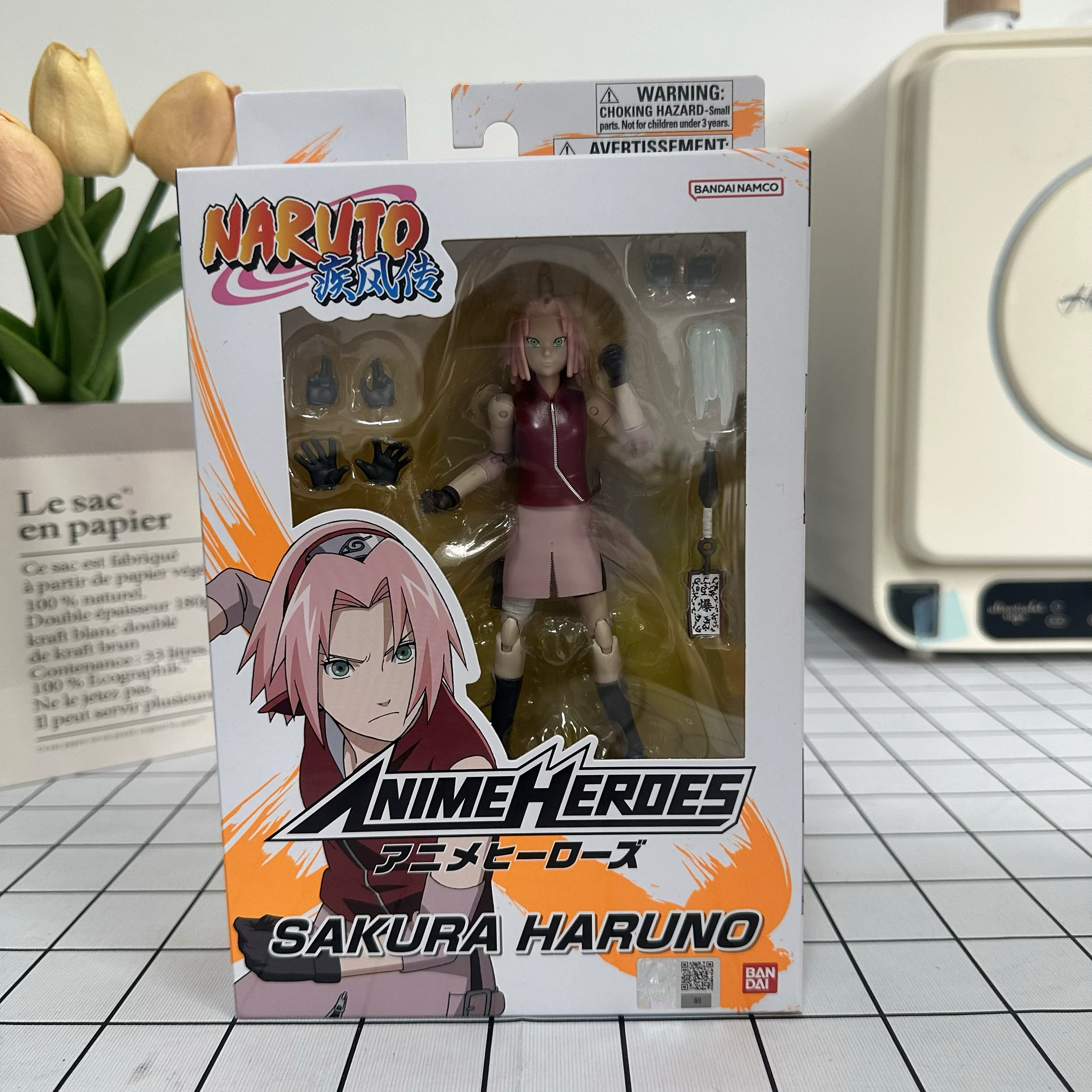 Bandai, Naruto, подвижная мини-фигурка