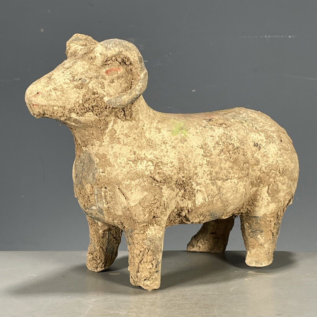 Ancient Play Miscellaneous Antique Old Kilns Old Tire Ancient Color Pottery Instrumental Animals Sheep Pendulum Pieces Collection Old Objects-Taobao