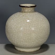 Antique porcelain old kiln Ci Ge kiln water bowl full piece full product old goods collection antiques miscellaneous old porcelain study utensils