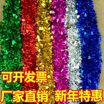 Wedding arrangements Supplies colorful wool strips of flowers Birthday Decorations Festive 61 festive colors with decorated Christmas party