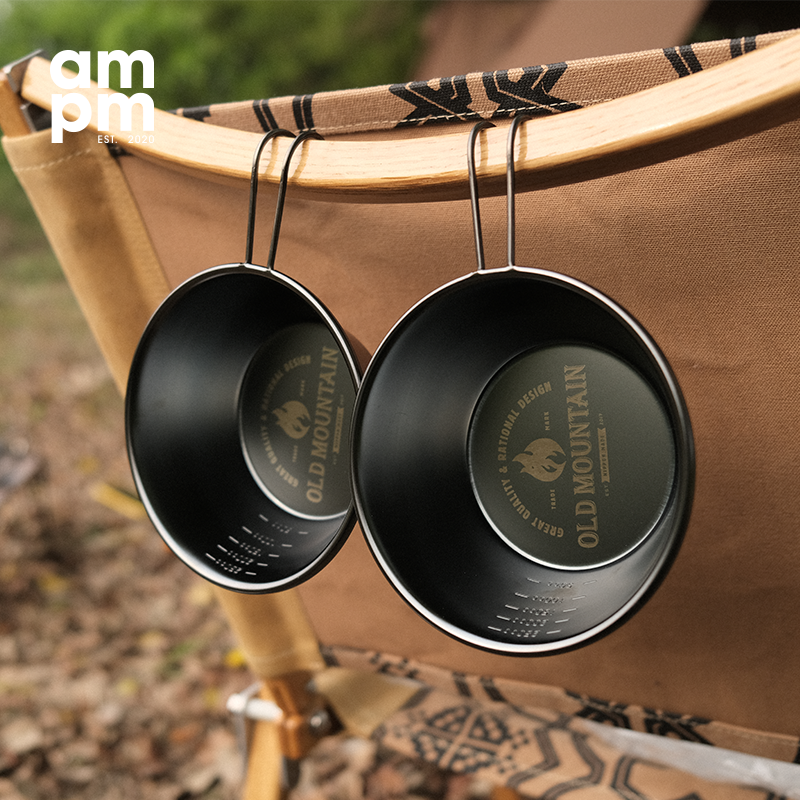 Japan OLD MOUNTAIN x SOMABITO collaborate on the totem Sella ear hanging bowls outdoor camping portable