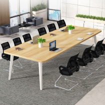 Conference Table Long Table Reception Training Talks Strip Table Brief Modern Office Staff Bench Table And Chairs Combination