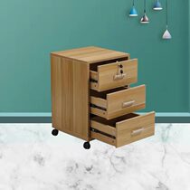 Office small cabinet with lock cabinet wooden table lower drawer cabinet mobile storage cabinet with wheel short cabinet locker