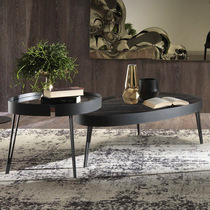 Ideolar minimalist rock plate tea table composition modern minimalist light extravagant small family designer net red creative wins melon seeds