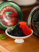 Russian canned food imports Damaha Caviar imported salmon caviar