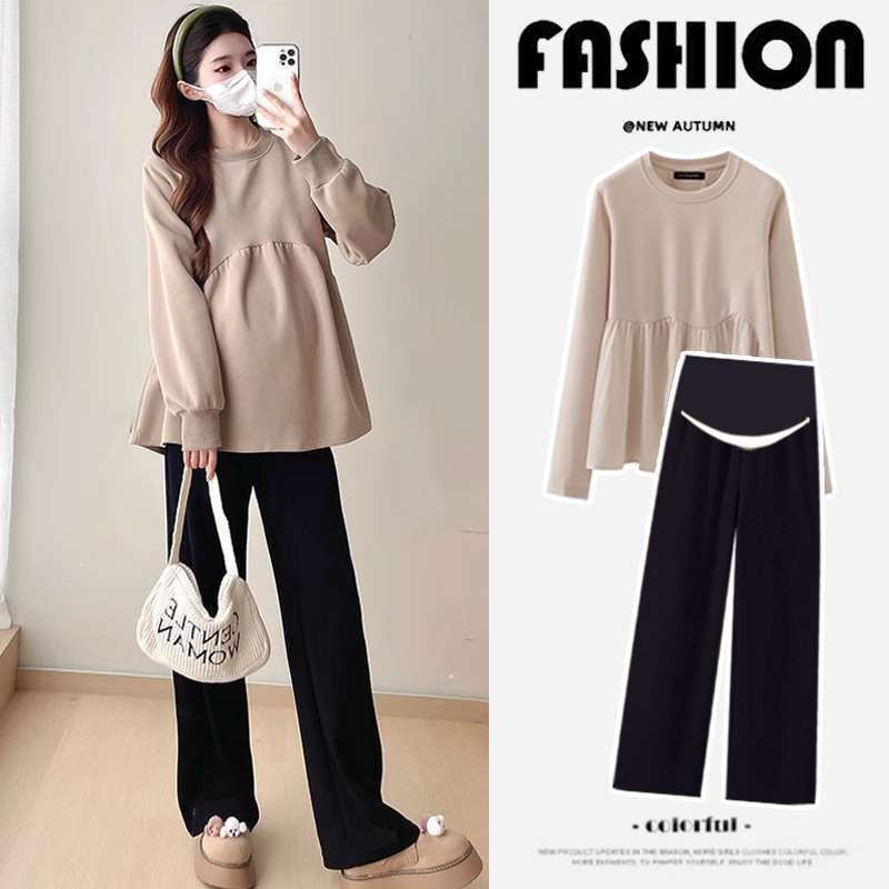 Dhwa Maternity Tops That Hide the Pregnancy, New Stylish Autumn Clothing, Autumn Sweatshirts, Autumn Outfits Dhwa Maternity Tops That Hide the Pregnancy, New Stylish Autumn Clothing, Autumn Sweatshirts, Autumn Outfits
