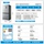 Бытовой холодильник Midea объемом 480 литров с перекрестным открыванием, двухстворчатый, четырехдверный, первоклассный, энергоэффективный, с двухчастотным воздушным охлаждением, незамерзающий. mini 4