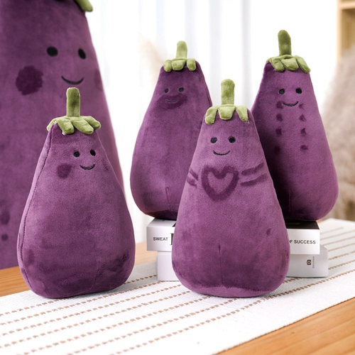 Забавная сиреневая милая кукла, плюшевая подушка, подарок на день рождения