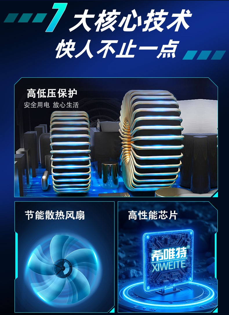 Инвертор Xiweite QW005 500W 12V