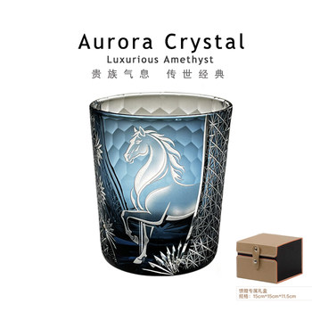 Year of the Horse Gift 26 New Models Aurora Edo Kiriko Horse to Success Crystal Glass Whiskey Glass Liquor Glass