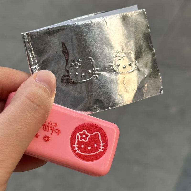 Kt Embossing Machine Creative Journal Stamp Cute Cartoon Embossing Machine High-End Advanced 3D New Model