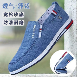 New spring 2025 canvas shoes men's old beijing cloth shoes men's shoes casual shoes korean style men's shoes