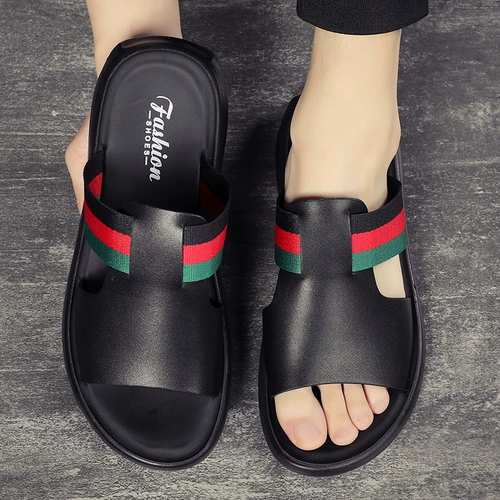 Летние тапочки, нескользящие износостойкие спортивные слайдеры