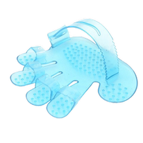 Pet bath cleaning supplies plastic palm brush golden retriever teddy cat and dog five finger brush massage brush