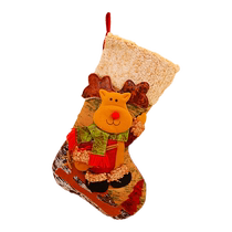 Christmas stockings Christmas decorations childrens candy bags yarn Christmas decoration socks Christmas tree pendants gift bag supplies