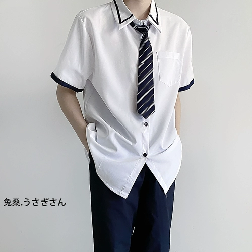 Летняя рубашка для школьников, форма, галстук