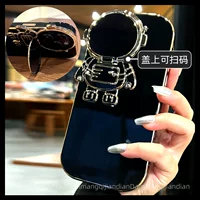 Apple, космонавт, объектив, трубка, iPhone 14, чехол для телефона, силиконовый космический iPhone12 Pro, защитная сумка, iphone, 13promax, защита при падении, популярно в интернете