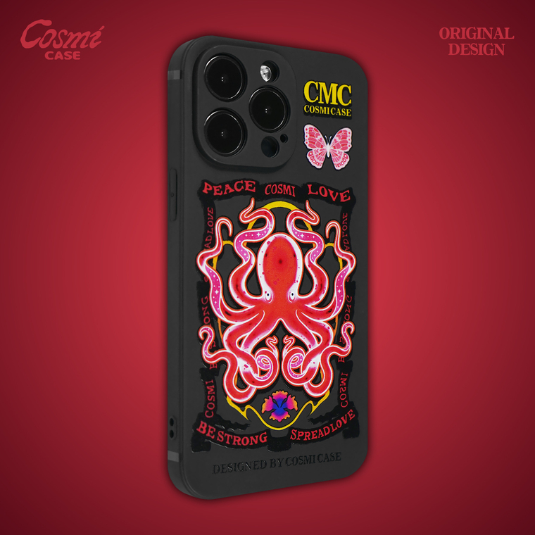 Cosmi Octopus Tarot Card New 15, 14, 13, 12 iPhone Case