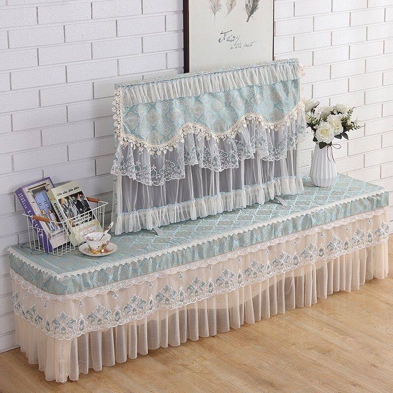 TV TV cabinet dust cover integrated whole set of TV dust cover wall-mounted 55 inch TV set 50 inch