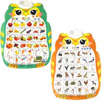 Young children enlightened sound hanging chart baby voice literacy wall paste reading alphabet pinyin toys