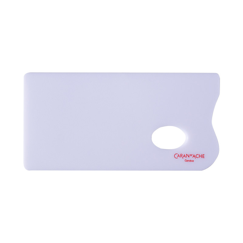 Caran D'Ache Swiss Carda Paint Palette Art Supplies Painting Palette Large Gouache Acrylic Oil Painting Palette Plastic Easy to Clean Color Palette for Art Students