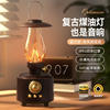 Bluetooth Speaker New Retro Kerosene Lamp Fm Radio USB Card Night Light Audio Outdoor Portable