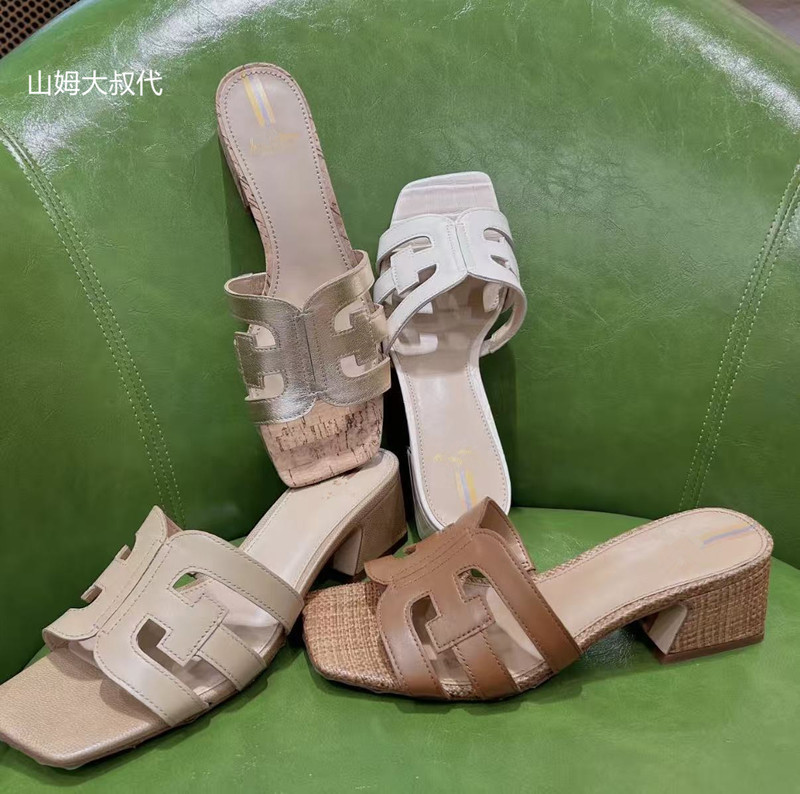 Sam New 2026 Spring and Summer Height-Increasing Shoes, Fashionable, Casual, Comfortable, Chunky Heel Sandals, Square Heel Outdoor Shoes for Women