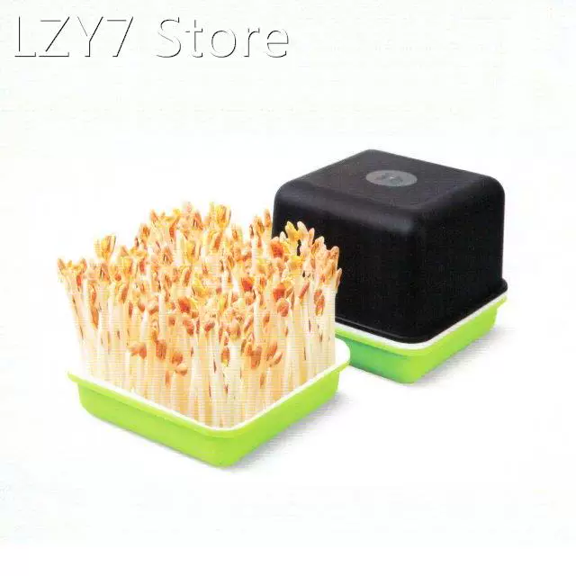 [Hydroponic Bean Peanut Sprout Box Nursery Pot Pea Cat Grass]
