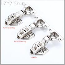 4Pcs Hinge Stainless Steel Hydraulic Cabinet Door Hinges Dam