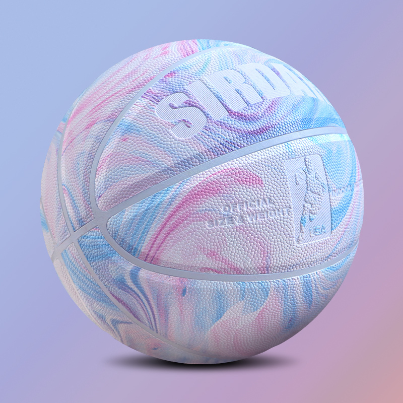 Basketball Official Flagship Store No. 7 Outdoor Women's No. 6 Primary and Secondary School Students' Special No. 5 Pink Basketball Basketball Official Flagship Store No. 7 Outdoor Women's No. 6 Primary and Secondary School Students' Special No. 5 Pink Basketball
