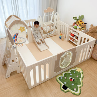 Tianma Baby Playpen Protective Fence Infant Indoor Home Use Child Safety Barrier Crawling Mat Playground