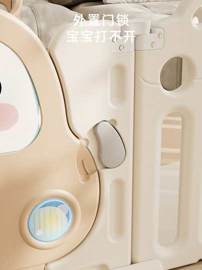 Zaun Leitplanke Baby Indoor Wohnzimmer Sofa Boden Spiel Einzel- und drei Seiten Kinder Baby Kleinkind Krabbelmatte