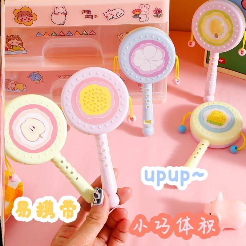 Baby can bite boiled baby traditional bells grasp training interest to calm the bell