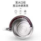 Электромагнитный вместительный и большой заварочный чайник для домашнего использования из нержавеющей стали, нержавеющая сталь AISI 304, увеличенная толщина