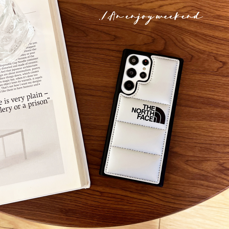 The North Face Puffer Style Samsung Phone Case