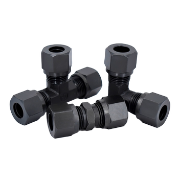 Hydraulic clamp ferrule straight-through elbow tee specifications
