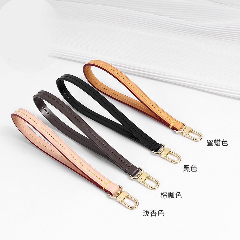 Suitable for Lv Clutch Bag Transformation into a Wristlet Bag with Genuine Leather Monogram Short Bag Strap Accessories Replacement Shoulder Strap