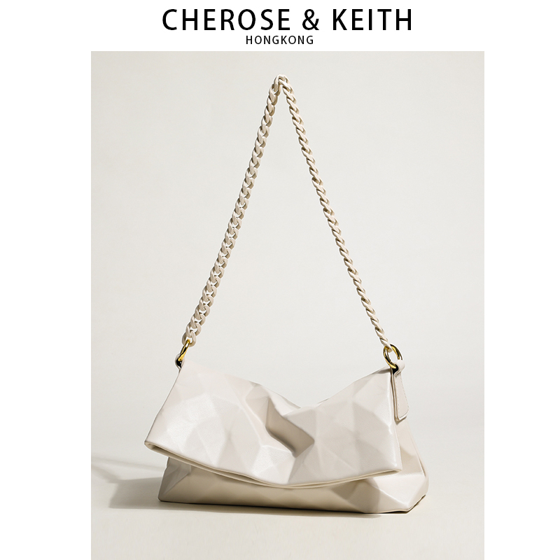 This year's popular niche high-grade texture leather rhombic chain bag 2022 new trendy fashion net red armpit bag