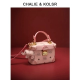 CHALIE&KOLSR Сумка для телефона, сумка через плечо, из натуральной кожи, тренд сезона