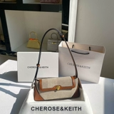 Cherosekeith, нишевые палочки с высокой текстурой, сумка для подмышек 2024 Новый плечо.