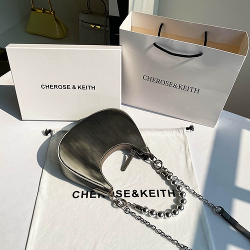 CHEROSE&KEITH Небольшая дизайнерская сумка через плечо, сумка подмышку, изысканный стиль