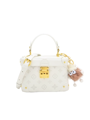 Сумка-ведро Chalie&Kolsr, новинка весны 2025 года, высококачественная маленькая квадратная сумка с тиснением, сумка через плечо