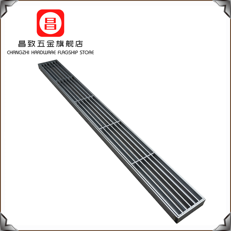 304 stainless steel strip grille drainage ditch garage kitchen cover rainwater grate 1000*100*30 spot