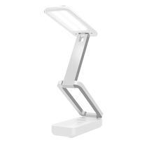 Bull small desk lamp for eye protection and study special folding rechargeable ultra-long battery life night light for high school college students dormitory