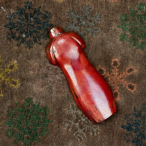 Purely handmade copper teacup cheongsam teaspoon classical teacup silver button