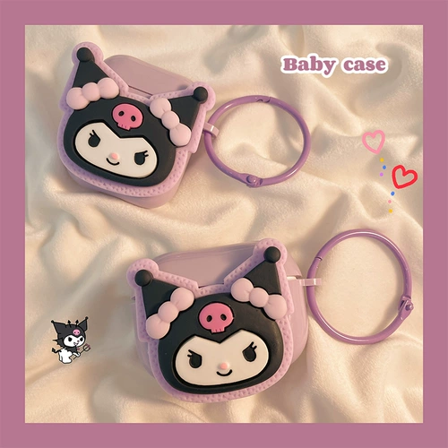 Apple, трехмерный мультяшный совместимый защитный чехол, беспроводные силиконовые наушники, pro2, bluetooth, 3