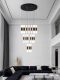 Light Luxury Creative Staircase Long Pendant Light, Duplex Loft Light, Modern Minimalist Rotating Villa Apartment High-Ceiling Living Room Main Light